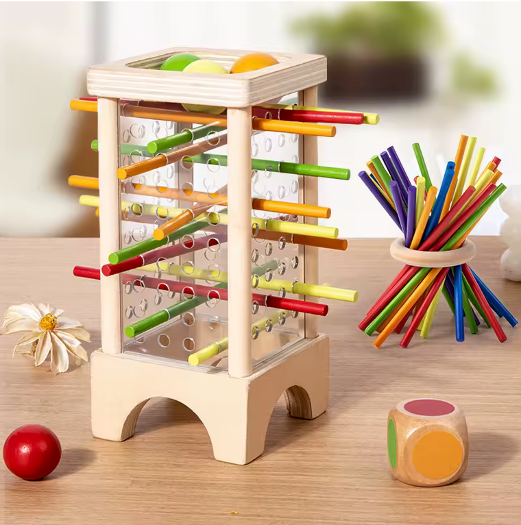 Jeux de cueillette de bâtons à 4 côtés