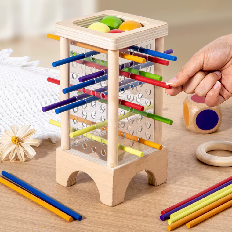 Jeux de cueillette de bâtons à 4 côtés
