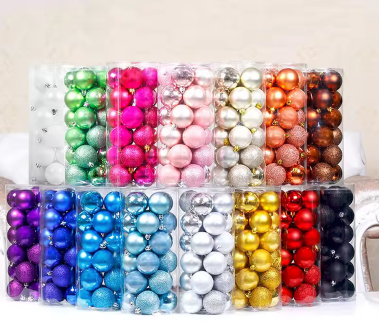 Boules de Noël 24 pièces